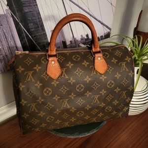 Louis Vuitton Monogram Speedy 30 Bag